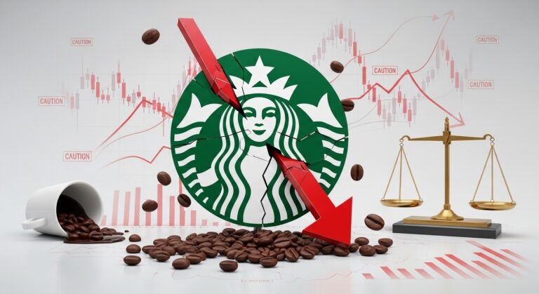 Starbucks Downgraded: Why 2026 Growth Expectations May Be Too High