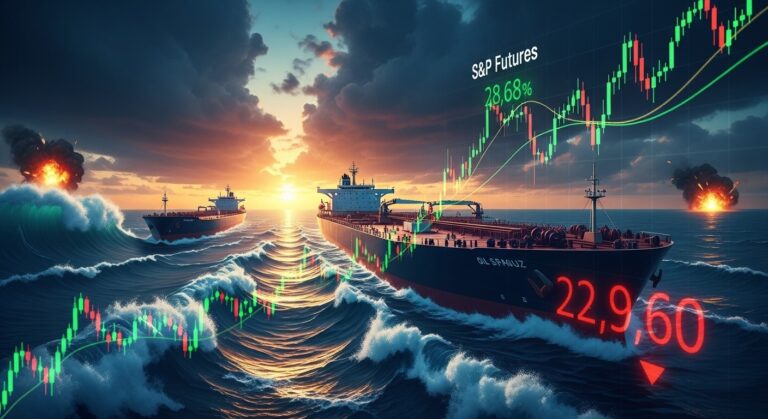 Stock Futures Surge as Oil Drops Below $100 on Hormuz Hopes