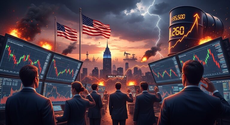 Stock Market Falls as Oil Surges Amid Iran Conflict