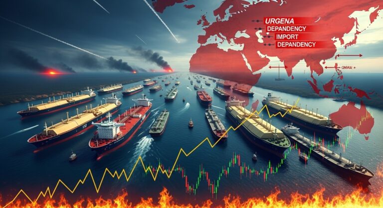 Strait of Hormuz Closure: Countries Hit Hardest