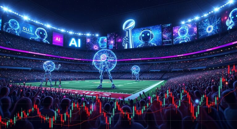 Super Bowl AI Ads Warn of Tech Bubble Risk