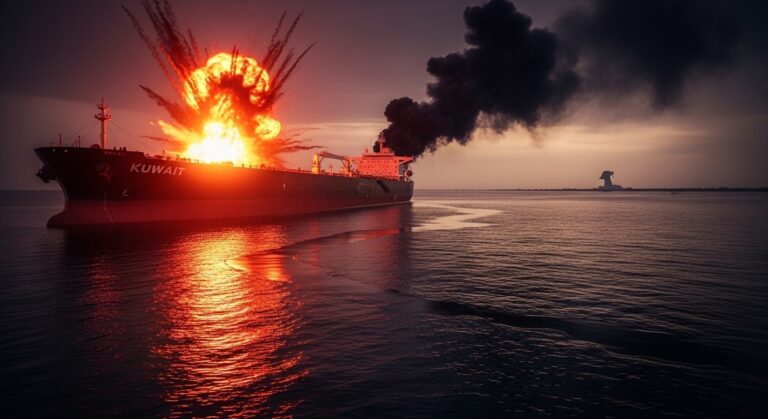 Tanker Explosion Off Kuwait Sparks Oil Spill Crisis