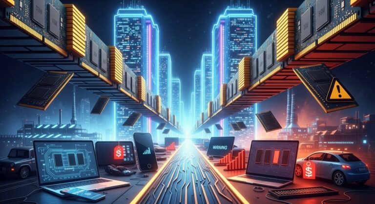 The AI Boom Triggers Global Memory Chip Shortage