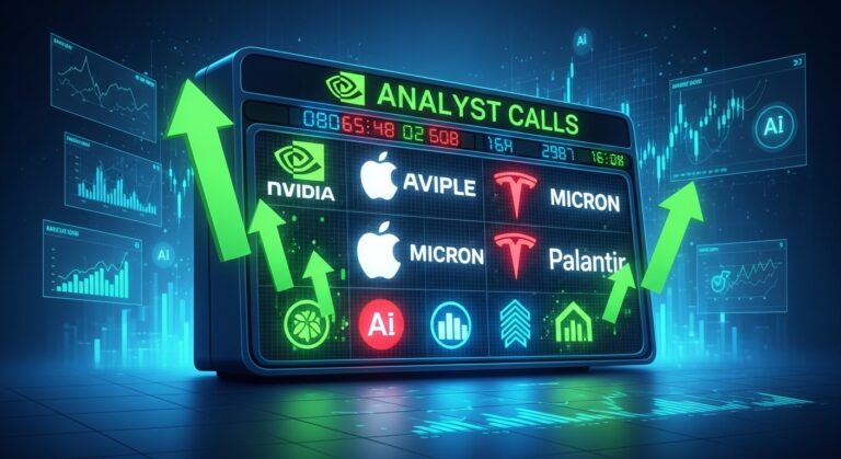 Thursday’s Top Analyst Calls: Nvidia, Apple, Tesla & More