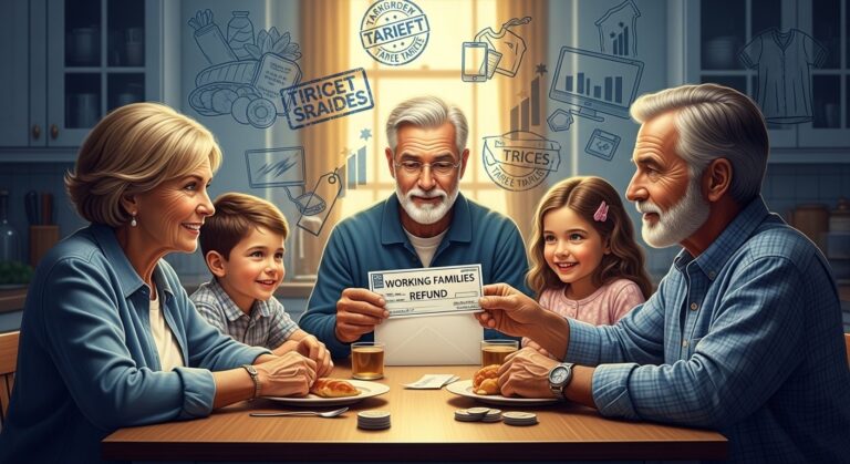 Trump Tariffs: Bill Proposes Tax Rebates for Families