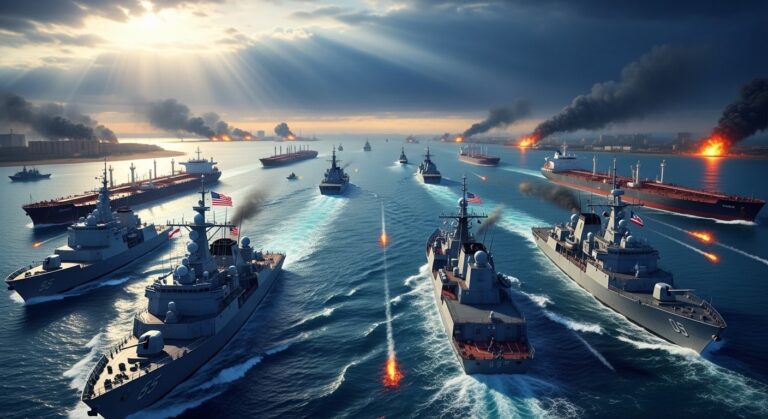 Trump Urges Warships To Reopen Hormuz Strait