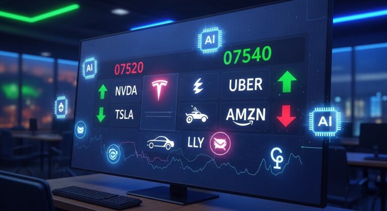 Tuesday Top Analyst Calls: Nvidia Tesla Uber Eli Lilly Amazon