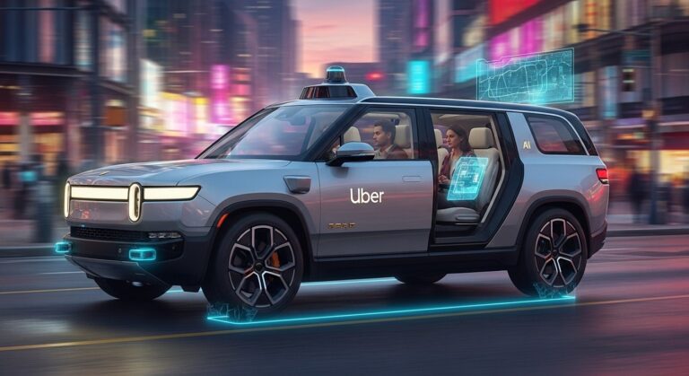 Uber Rivian $1.25 Billion Robotaxi Partnership