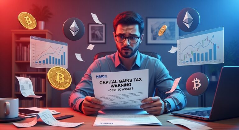 UK Crypto Tax Warnings Surge to 100,000 Letters