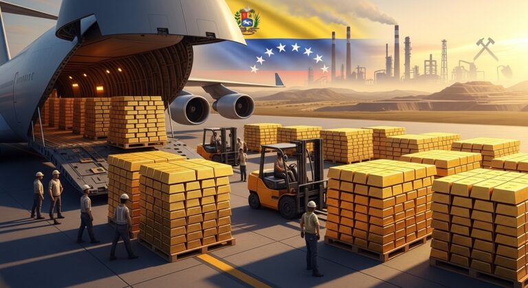 US Brings Back $100 Million Gold From Venezuela