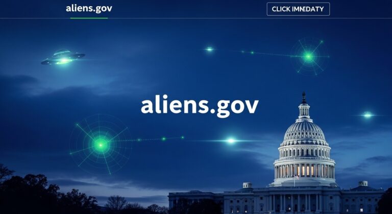 US Government Registers Aliens.gov Domain
