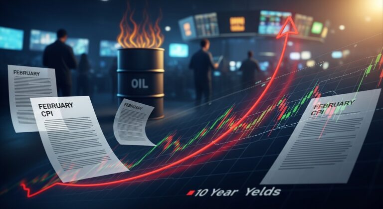 US Treasury Yields Climb Ahead of Key February CPI Report