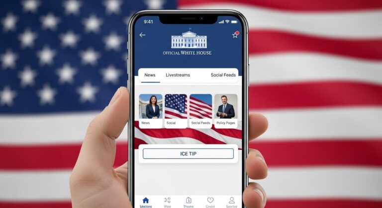 White House Launches Official App With Policy Updates and Direct ICE Tips