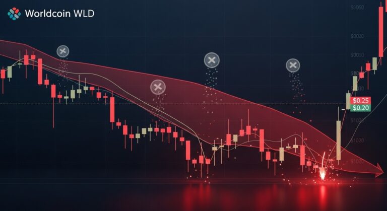 Worldcoin Price Faces $0.20 Breakdown Risk Amid Bearish Pressure