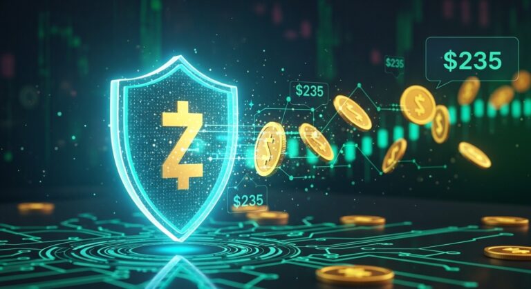 Zcash Surges Past $235 on Privacy Momentum and Major Funding