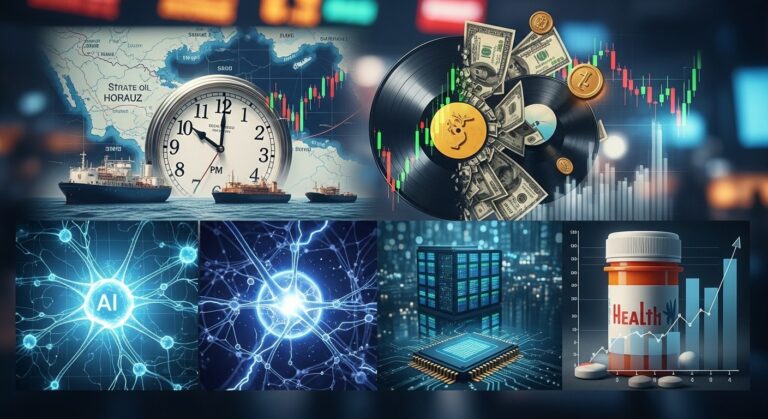 5 Key Market Moves Before Open: Geopolitics, Music Deals, AI Drama