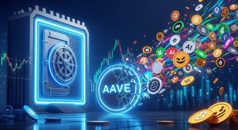 Aave Price Slips as DeFi Blue Chips Fund New Trends