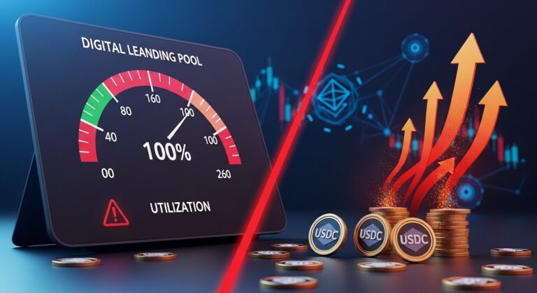 Aave USDC Liquidity Crisis: Why 50% Borrow Rates Could Fix It