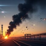 Abu Dhabi Gas Plant Halt After Iranian Strike Debris