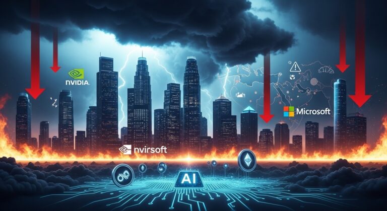 AI Giants Face Iran Threats as Tech Stocks and AI Cryptos Tumble