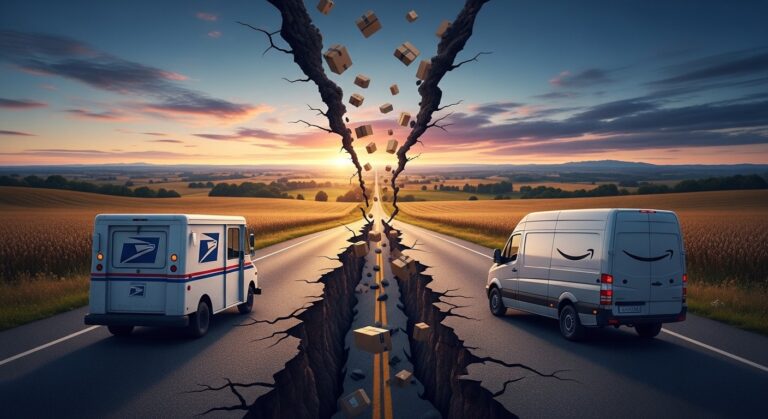 Amazon USPS Deal Risks Wider Rural Delivery Gap