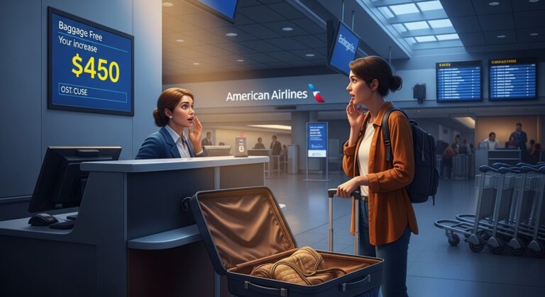 American Airlines Raises Bag Fees Sharply for Basic Economy Travelers