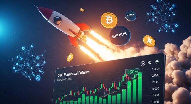 Aster DEX Lists GENIUS Perps as Token Surges 850 Percent