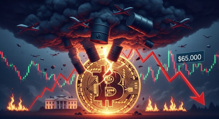 Bitcoin Price Slips Toward $65K Amid Trump Iran Strike Warnings