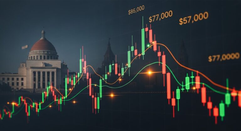 Bitcoin Retraces to $77,000 Ahead of Fed Decision: Crash Risk?
