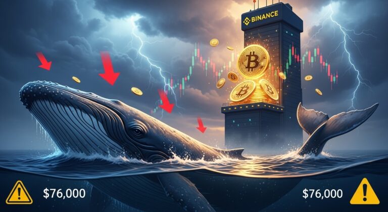 Bitcoin Whale Selling Alert: Binance Ratio Hits Record High