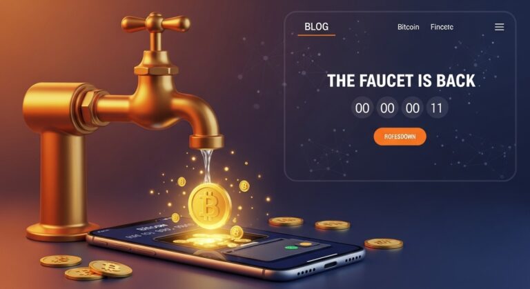 Block Revives Bitcoin Faucet: Free BTC Returns April 6
