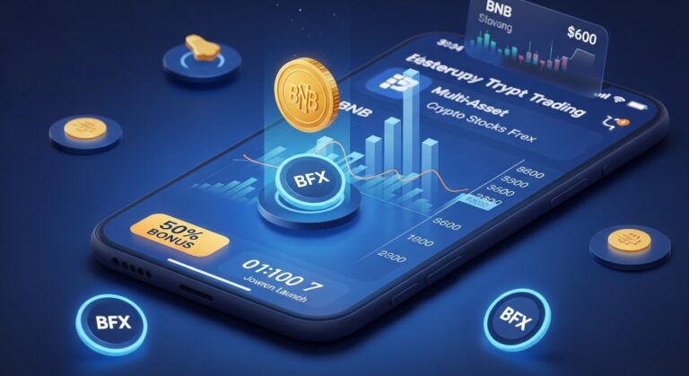 BlockchainFX Presale Final Stage 50% Bonus: Top Crypto Buy Now