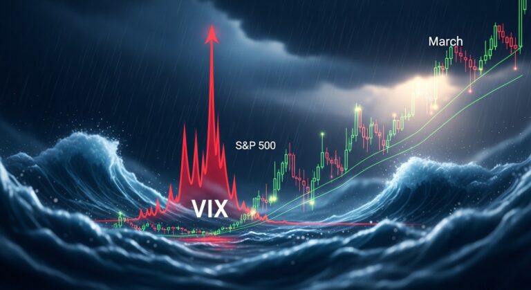Charts Hint at Next Move for Market Volatility After Stormy March