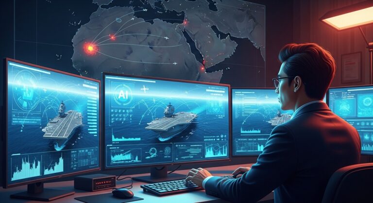 Chinese AI Firms Track US Ships in Iran Conflict