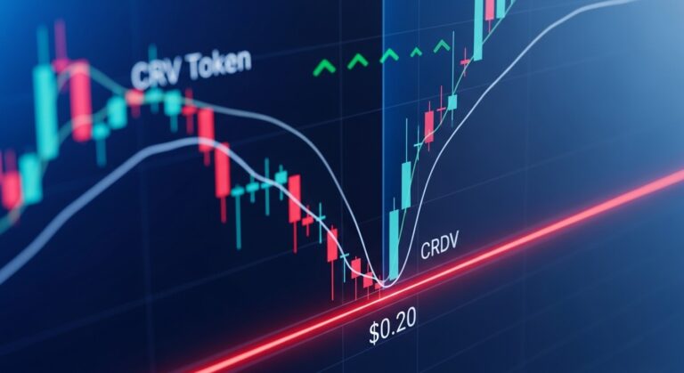 CRV Price Nears Critical $0.20 Support Break Risk