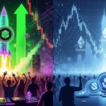 Crypto Market Splits as RaveDAO Soars Over 200 Percent
