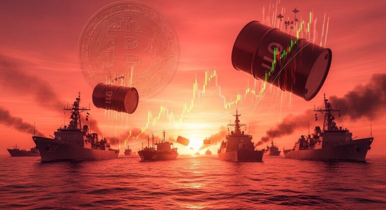 Crypto Market Update: Oil Surges Past $103 on US Navy Iran Blockade