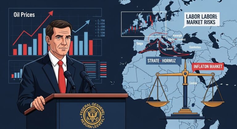 Fed’s Cautious Stance on Rates Amid Iran Conflict and Labor Risks