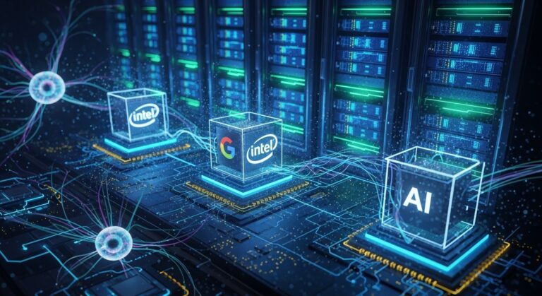 Google Intel AI Chip Partnership Expands for Data Centers