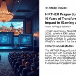 HIPTHER Prague Summit 2026: 10 Years of Transformative Impact in iGaming and Tech