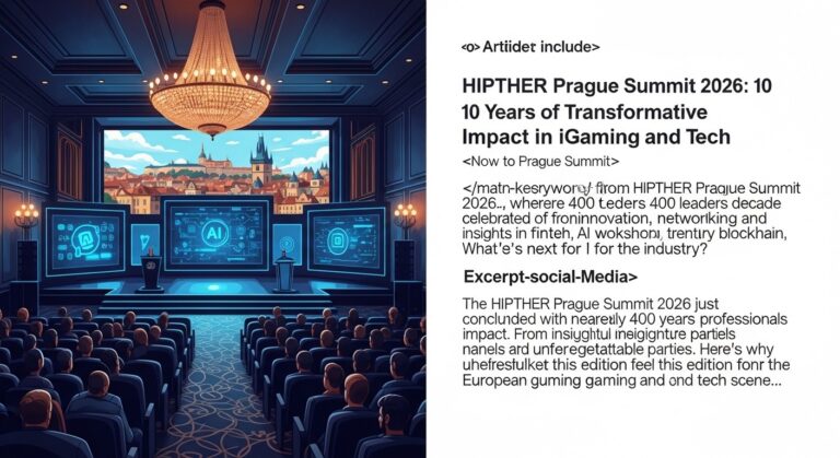 HIPTHER Prague Summit 2026: 10 Years of Transformative Impact in iGaming and Tech