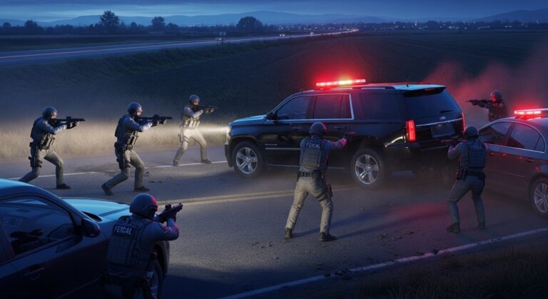 ICE Shooting in California Traffic Stop Sparks Heated Debate