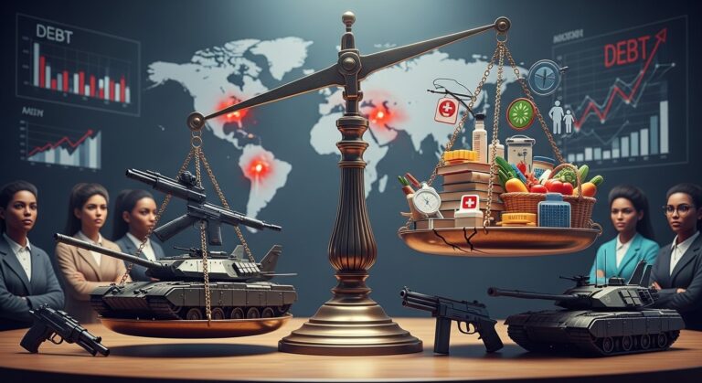 IMF Warns of Guns vs Butter Trade-Off in Rising Defense Spending
