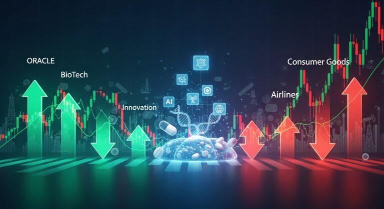 Midday Stock Movers April 2026: Big Gains in Tech and Biotech