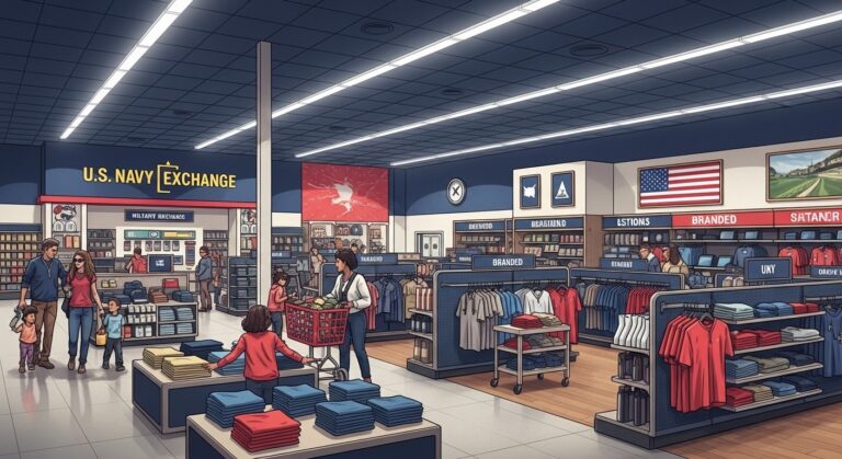Navy Exchange Battles Retail Giants to Secure Military Future
