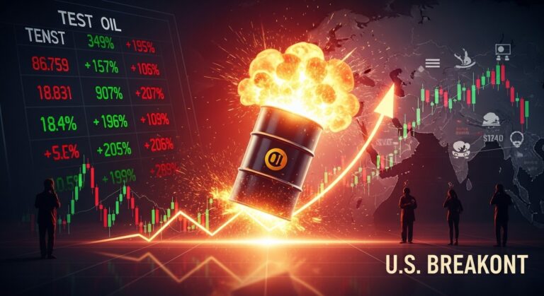 Oil Breakout Amid Iran Conflict: How Past Peaks Hit Stocks