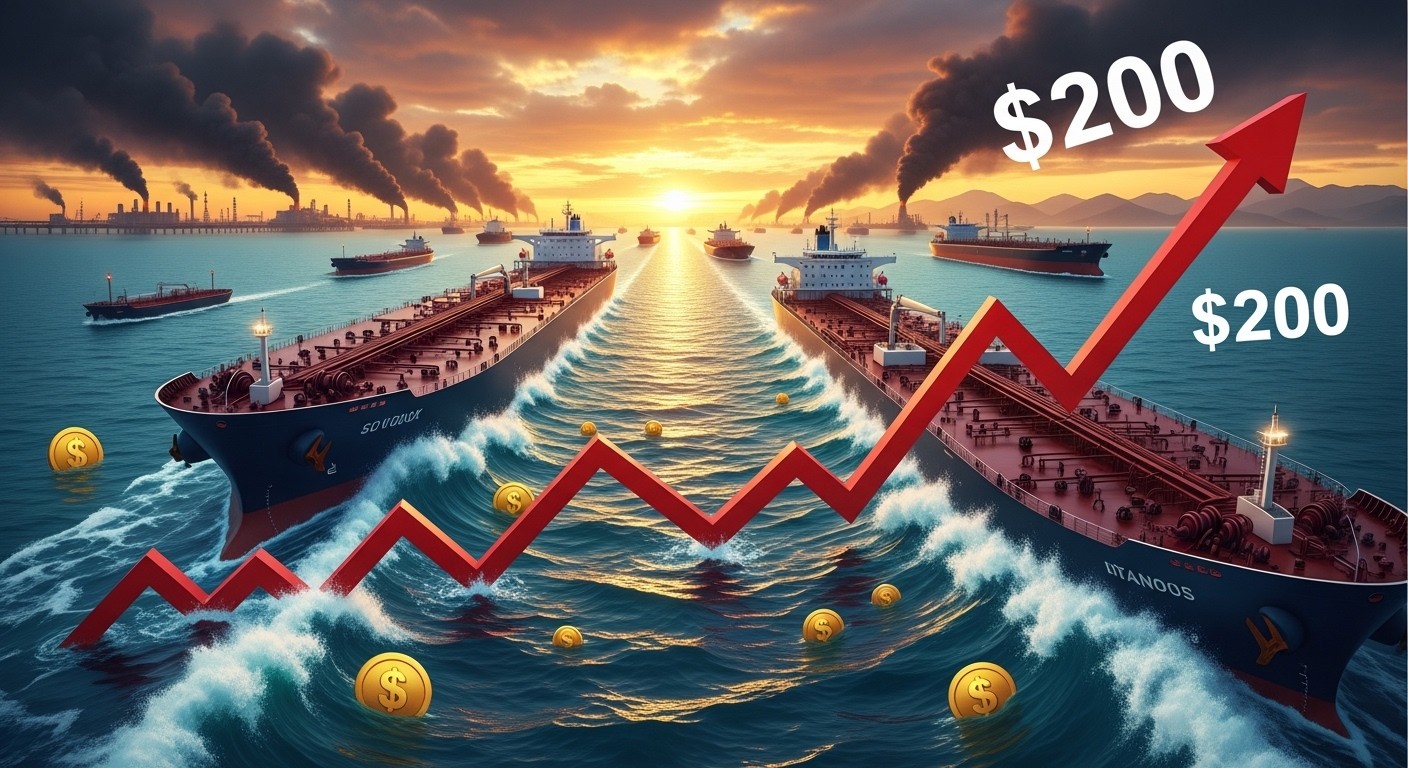 Oil Could Hit $200 a Barrel If Middle East Conflict Drags On