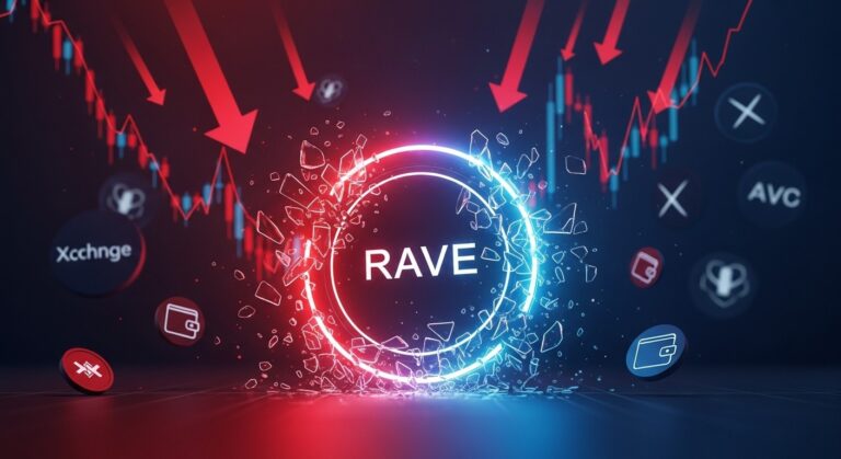 RAVE Token Crashes 95 Percent Amid Manipulation Scrutiny