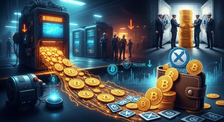 Riot’s 500 BTC Move Fuels Miner Selling Pressure