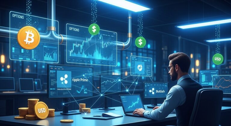 Ripple Prime Boosts Institutional Access to Bullish Bitcoin Options